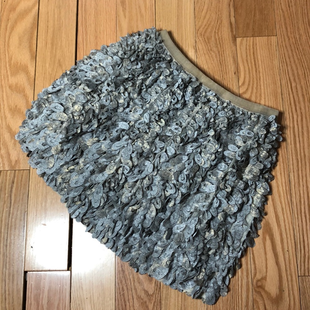 Anthropologie Textured Skirt
